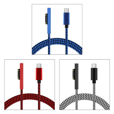 1,8 m-es USB Type-C táp töltőadapter 15v 3A Pd gyorstöltő kábel Microsoft Surface Pro-hoz 3 4 5 6 7