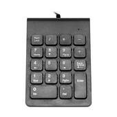 Mini tastatură numerică cu fir USB Tastatură numerică 18 taste Tastatură digitală pentru contabilitate Teller Laptop Windows Android Notebook Tablete PC