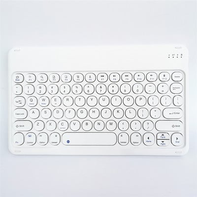 pentru Samsung Galaxy Tab A7 10.4 S6 Lite Tastatură Cap rotund Tastatură vintage de 10 inci pentru Tastaturi magnetice Huawei/Xiaomi/iPad