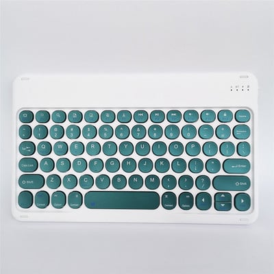 pentru Samsung Galaxy Tab A7 10.4 S6 Lite Tastatură Cap rotund Tastatură vintage de 10 inci pentru Tastaturi magnetice Huawei/Xiaomi/iPad