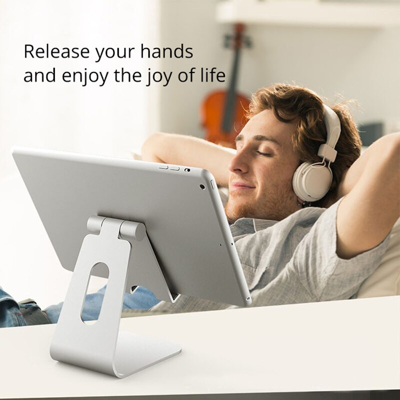 Universalus planšetinio kompiuterio stalinis stovas, skirtas iPad 7.9 9.7 10.5 11 colių metalinis besisukantis planšetinio kompiuterio laikiklis, skirtas Samsung Xiaomi Huawei telefono planšetiniam kompiuteriui