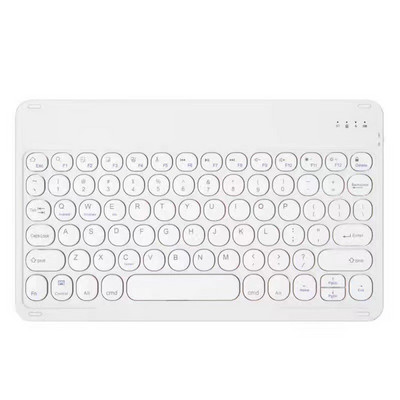 Bezvadu Bluetooth tastatūras peles komplekts Bezvadu uzlādes magnētiskā apaļa tastatūras tastatūra operētājsistēmai iOS Android Microsoft iPad planšetdatora tālrunis
