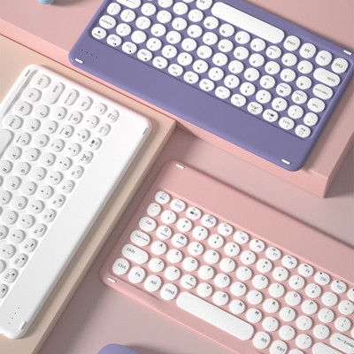Tastatură compatibilă Bluetooth Telefon Tablet PC Tastatură fără fir pentru iPad 2021 Pro 11 Air 4 3 Tastaturi pentru Huawei Matepad Samsung