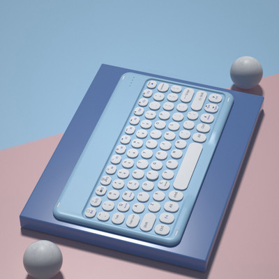 Su Bluetooth suderinama klaviatūra Telefono planšetinis kompiuteris belaidė klaviatūra, skirta iPad 2021 Pro 11 Air 4 3 klaviatūros, skirtos Huawei Matepad Samsung