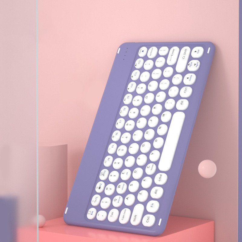 Su Bluetooth suderinama klaviatūra Telefono planšetinis kompiuteris belaidė klaviatūra, skirta iPad 2021 Pro 11 Air 4 3 klaviatūros, skirtos Huawei Matepad Samsung