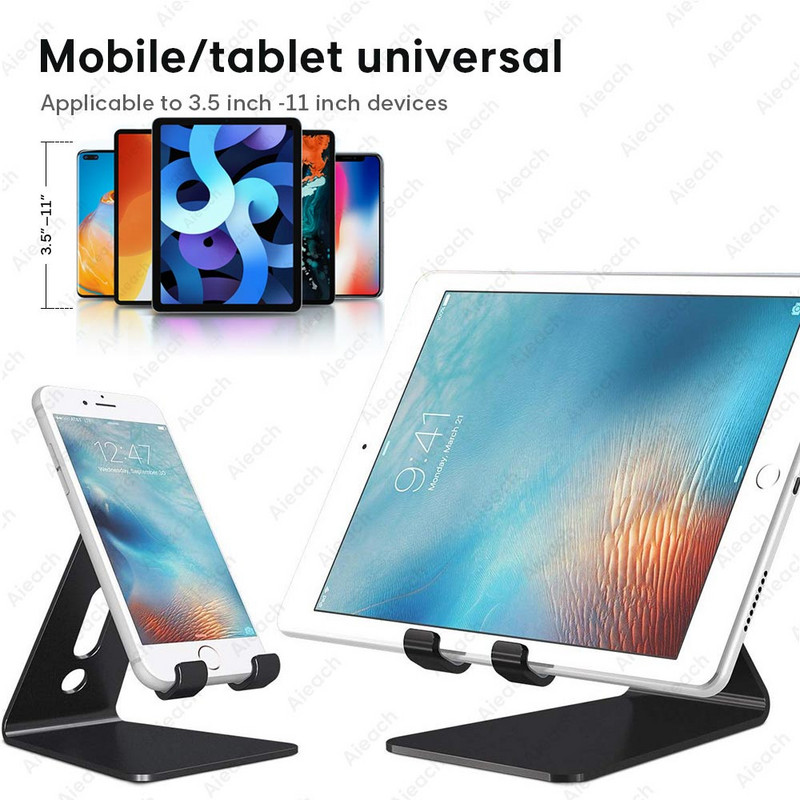 Universalus planšetinio kompiuterio stalinis stovas, skirtas iPad 7,9 9,7 10,5 11 colių metalinis besisukantis planšetinio kompiuterio laikiklis, skirtas Samsung Xiaomi Huawei telefono planšetiniam kompiuteriui