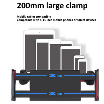 Универсален 4-11-инчов вграден държач за таблет за кола за iPad Air 1 Air 2 Pro 9.7 Поддържаща стойка за задната седалка Аксесоари за таблети в автомобили