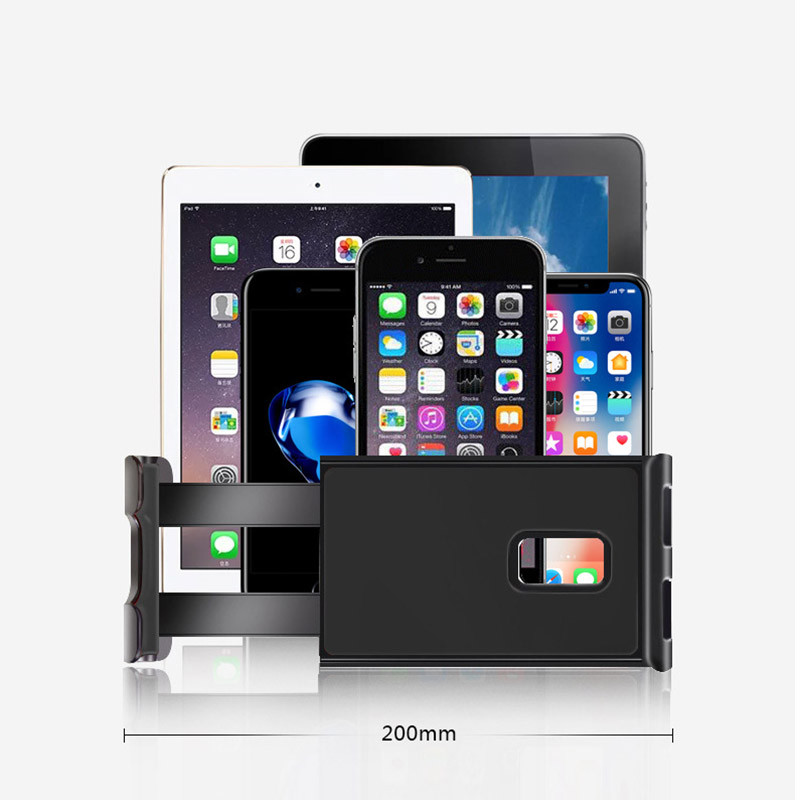 Autós táblagéptartó Állítható táblagép állványtartó IPAD-tartozékokhoz Univerzális autósülés háttámlájának tartója 4-11 hüvelykes táblagéphez