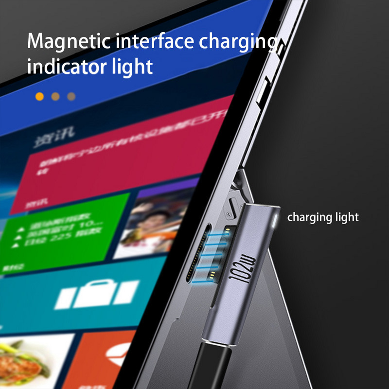 Automatska adsorpcija Type-c adapter 15V 6.8A brzo punjenje pretvarač aluminijske legure tablet pribor zamjena dijelova