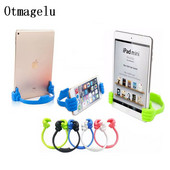 Új aranyos mini táblagép állvány mobiltelefon táblagép univerzális állítható műanyag hüvelykujj-tartó E-book Mini Xiaomi ipad 2 3 4 5