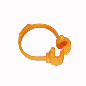 Új aranyos mini táblagép állvány mobiltelefon táblagép univerzális állítható műanyag hüvelykujj-tartó E-book Mini Xiaomi ipad 2 3 4 5