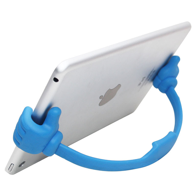 Új aranyos mini táblagép állvány mobiltelefon táblagép univerzális állítható műanyag hüvelykujj-tartó E-book Mini Xiaomi ipad 2 3 4 5