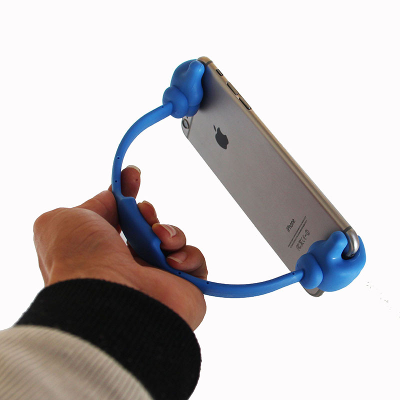 Új aranyos mini táblagép állvány mobiltelefon táblagép univerzális állítható műanyag hüvelykujj-tartó E-book Mini Xiaomi ipad 2 3 4 5