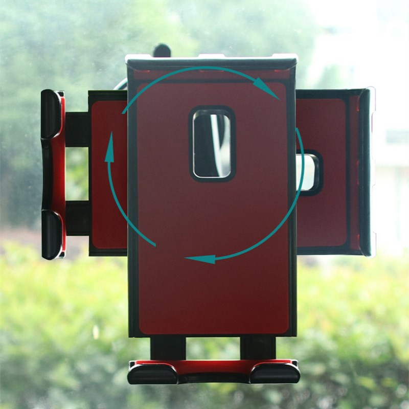 Autós telefonok tablet tartó Samsung Honor IPAD Pro Air Mini 1234 7 8 GPS 360 fokos állítható mobil tapadókorongos konzolhoz