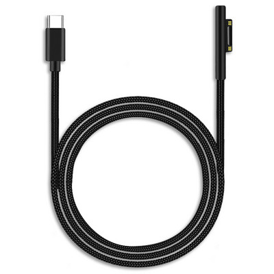 USB Type-C napajanje 65W 15V 3A za Microsoft Surface Pro 3 4 5 6 Go PD adapterski kabel za punjenje DC kabel brzi punjač tablet