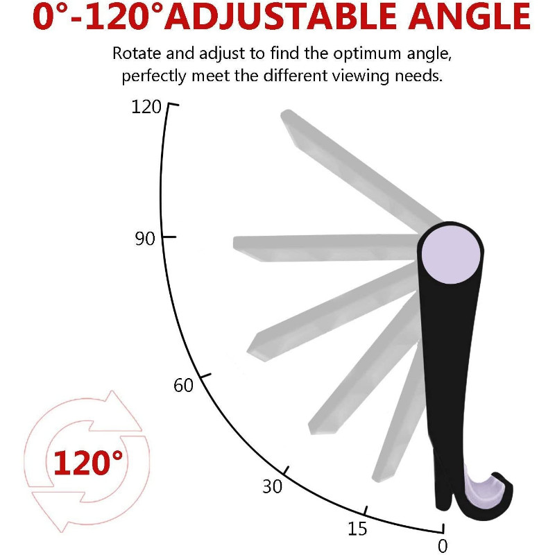 Suport universal pentru telefon de birou, pliabil, pentru iPhone, Samsung, iPad, telefon mobil, tabletă, suport de birou, mini suport pliabil