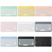 Pentru iPad Tastatură Cap rotund universal Tastatură Bluetooth fără fir pentru IPad Xiaomi Samsung Huawei Tabletă Android IOS Windows