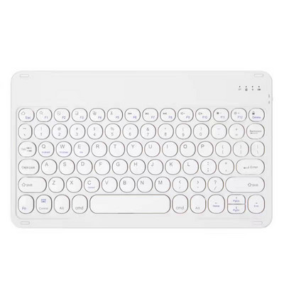 Pentru iPad Tastatură Cap rotund universal Tastatură Bluetooth fără fir pentru IPad Xiaomi Samsung Huawei Tabletă Android IOS Windows