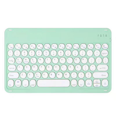 Pentru iPad Tastatură Cap rotund universal Tastatură Bluetooth fără fir pentru IPad Xiaomi Samsung Huawei Tabletă Android IOS Windows