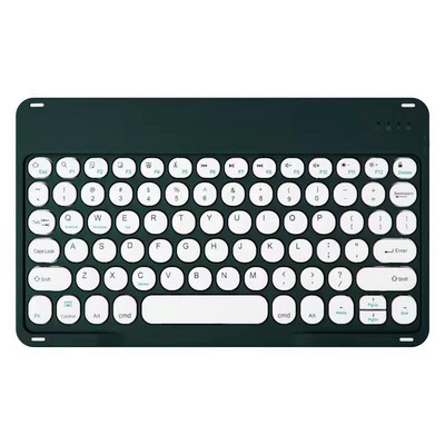Pentru iPad Tastatură Cap rotund universal Tastatură Bluetooth fără fir pentru IPad Xiaomi Samsung Huawei Tabletă Android IOS Windows