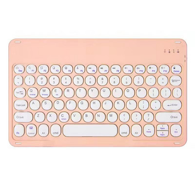 Pentru iPad Tastatură Cap rotund universal Tastatură Bluetooth fără fir pentru IPad Xiaomi Samsung Huawei Tabletă Android IOS Windows