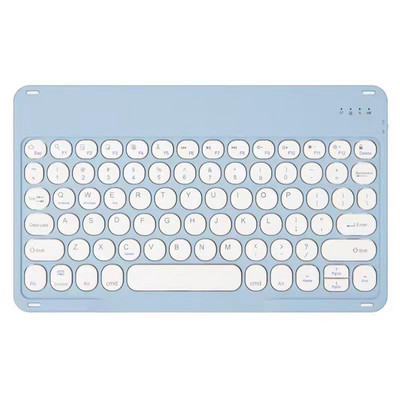 Pentru iPad Tastatură Cap rotund universal Tastatură Bluetooth fără fir pentru IPad Xiaomi Samsung Huawei Tabletă Android IOS Windows