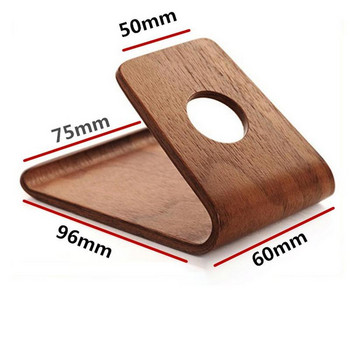 Универсална дървена скоба Таблет Преносим телефон Бамбукова дървена стойка Стойка за Iphone HuaWei Samsung