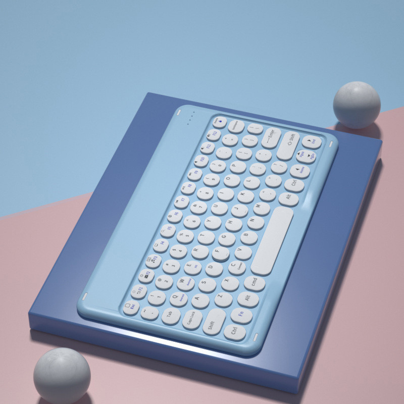 Ar Bluetooth saderīga tastatūra Tālrunis Planšetdators Bezvadu tastatūra iPad 2021 Pro 11 Air 4 3 Tastatūras Huawei Matepad Samsung