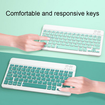 RYRA Dual Mode 2.4GHz + Bluetooth безжична клавиатура и комплект мишка за офис компютър лаптоп таблет многоцветен по избор