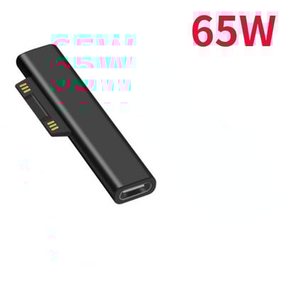 102W 65W Type C adapter Connect za Microsoft Surface Pro 7 6 5 4 3 Go Book Laptop PD Fast Charge USB C pretvarač