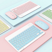 Jauns Bluetooth tastatūras komplekts operētājsistēmai IOS Android Windows priekš iPad Keyboard Air bezvadu tastatūras pele Xiaomi Apple Huawei planšetdatoram