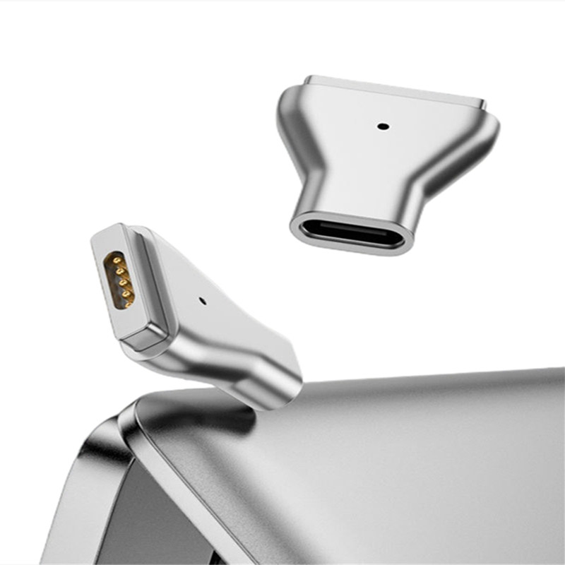 Pro nešiojamojo kompiuterio įkrovimo adapteriui USB C į Magsafe 2 magnetiniam PD greitojo įkrovimo adapteriui