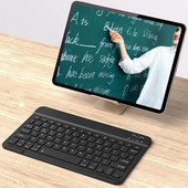 10 colių mini Bluetooth klaviatūra planšetiniam kompiuteriui Belaidė klaviatūra skirta 12.9 Ipad pro / IPhone nešiojamojo kompiuterio įkraunamai planšetinio kompiuterio klaviatūrai