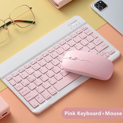 Tastatură Bluetooth pentru iPad Pro11 Mini Tastatură și mouse wireless Bluetooth Teclado pentru tastaturi Samsung Xiaomi Touchpad iPad