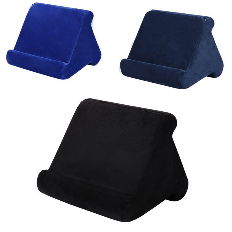 Szivacspárna tabletta telefonállvány iPad laptophoz Rugalmas mobiltelefon tartó támasztó ágytámasz táblagép könyv olvasó konzol