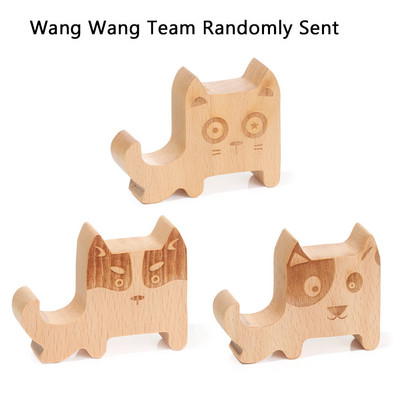 Βάση στήριξης για κινητά επιτραπέζια βάση Μασίφ ξύλο Βάση κινητού τηλεφώνου Ζώο Διακόπτης φορητού υπολογιστή σπιτιού αυτοκινήτου / Ελάφι / Σκύλος / Παιδί / Ελέφαντας