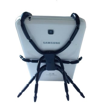 Spider Flexible Grip Holder Stand Mount για iPad Tablet SAMSUNG HTC Phone Μαύρο Μικρό Μεγάλο Μέγεθος για Pad Κινητό τηλέφωνο