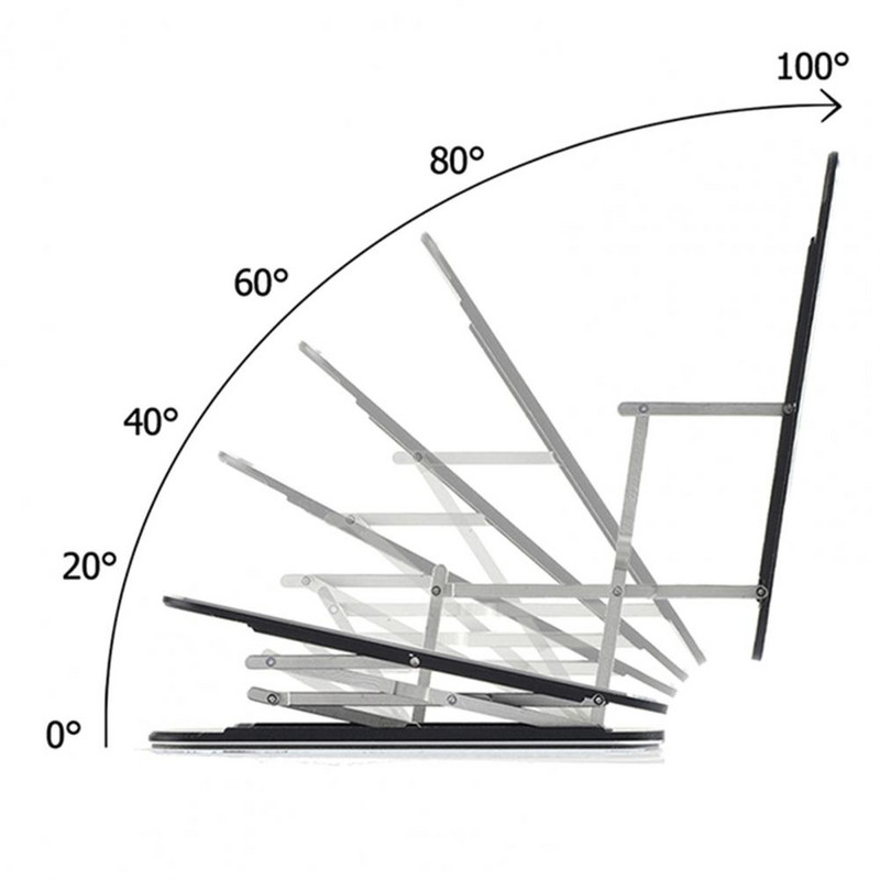 Tablet Kickstand Podesivi Mini sklopivi držač za tablet stalak od aluminijske legure za Live Broadcast