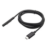 12 V tipo c greito įkrovimo kabelis USB-C įkrovimo laidas 1 8 metrų planšetinio kompiuterio priedas, skirtas „Surface Pro“ 1 2