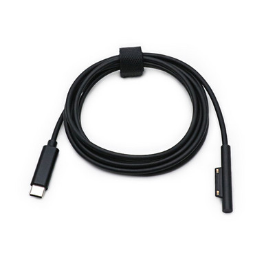 12 V tipo c greito įkrovimo kabelis USB-C įkrovimo laidas 1 8 metrų planšetinio kompiuterio priedas, skirtas „Surface Pro“ 1 2