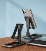 Sklopivi tablet Mobilni telefon Stalak za stolni telefon za IPad IPhone Samsung Stolni držač Podesivi stolni nosač Stalak za pametni telefon