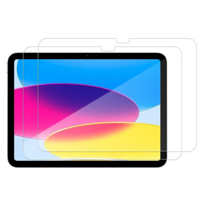 2 csomagos képernyővédő fólia iPad Airhez 4 5 10th 10,9 Pro 11 7 8 9 10,2 10,5 9,7 hüvelykes védő Mini 2 3 4 5 6 edzett üvegfólia