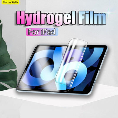 Hidrogél fólia új Ipad Pro 11-hez 10,2 12,9 9,7 10,5 9 Képernyővédő fólia Ipad 8 Minihez 6 5 2 3 Air 4 Gen 1 2021 2020 Üveg nélkül