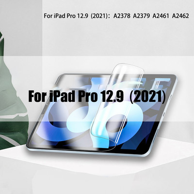 Φιλμ Hydrogel For New Ipad Pro 11 10.2 12.9 9.7 10.5 9 Screen Protector for Ipad 8 Mini 6 5 2 3 Air 4 Gen 1 2021 2020 No Glass