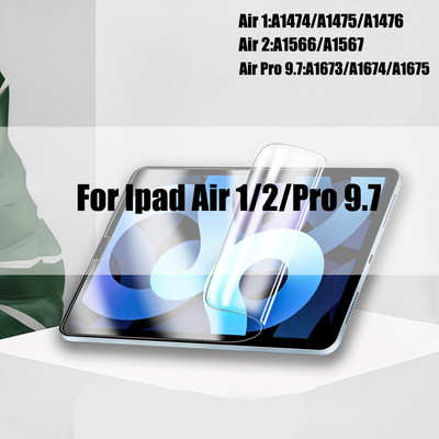 Φιλμ Hydrogel For New Ipad Pro 11 10.2 12.9 9.7 10.5 9 Screen Protector for Ipad 8 Mini 6 5 2 3 Air 4 Gen 1 2021 2020 No Glass