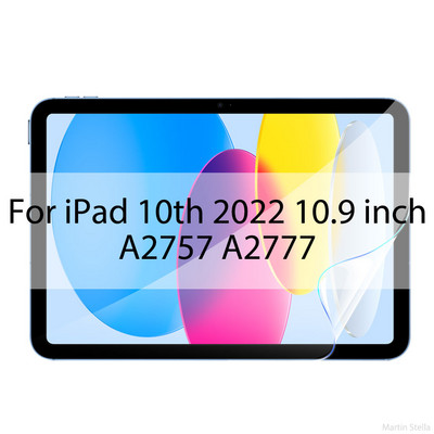 Φιλμ Hydrogel For New Ipad Pro 11 10.2 12.9 9.7 10.5 9 Screen Protector for Ipad 8 Mini 6 5 2 3 Air 4 Gen 1 2021 2020 No Glass