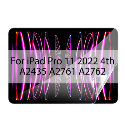 Φιλμ Hydrogel For New Ipad Pro 11 10.2 12.9 9.7 10.5 9 Screen Protector for Ipad 8 Mini 6 5 2 3 Air 4 Gen 1 2021 2020 No Glass