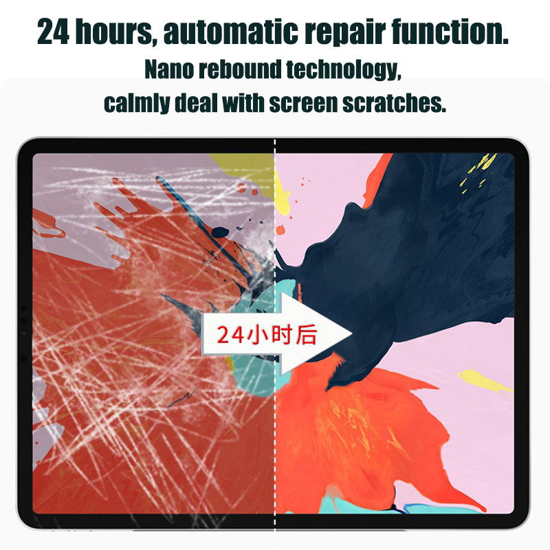 Φιλμ Hydrogel For New Ipad Pro 11 10.2 12.9 9.7 10.5 9 Screen Protector for Ipad 8 Mini 6 5 2 3 Air 4 Gen 1 2021 2020 No Glass