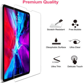 2Pcs Tempered Glass Screen Protector for IPad 10.2 9.7 10. 5 10.9 11 IPad 8 7 6 9 Air 4 3 2 Mini Glass IPad 2020 2019 2018 2021