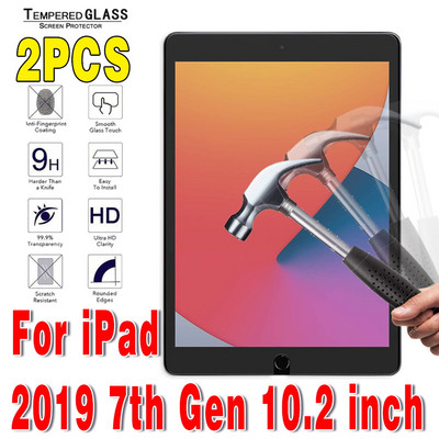 2tk karastatud klaasist ekraanikaitse IPadile 10.2 9.7 10.5 10.9 11 IPad 8 7 6 9 Air 4 3 2 Mini Glass IPad 2020 2019 2018 2021